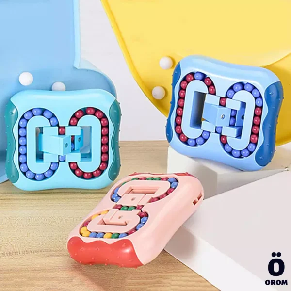 Magic Bean Rotating Cube - Medium