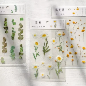 Flowers Leaves Plants Deco Stickers