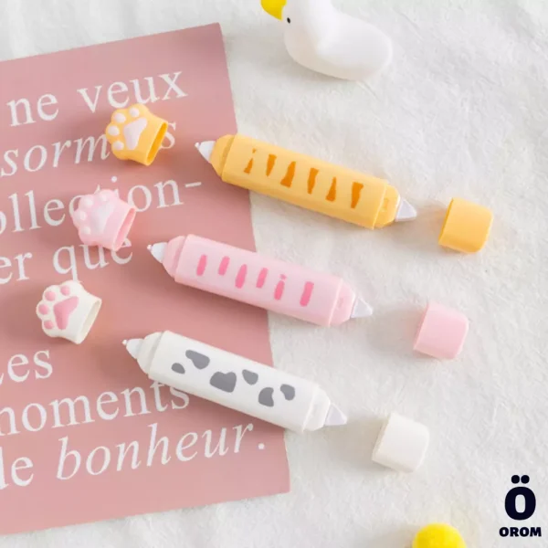 2-in-1 Cat Paw Correction & Glue Tape Roller