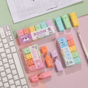 Cute Mini Bear Highlighter Sets