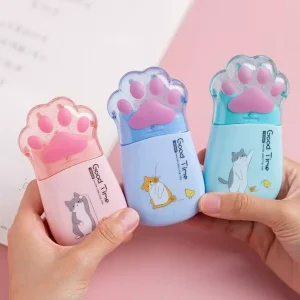 Kawaii Large Capacity Cat Paw Correction Tape