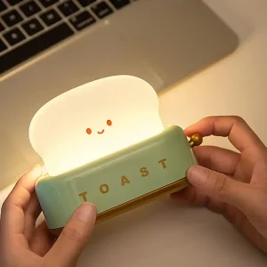 Cute Toast Lamp Night Light