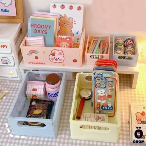Kawaii Folding Storage Crates