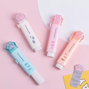 Kawaii Cat Paw Erasers