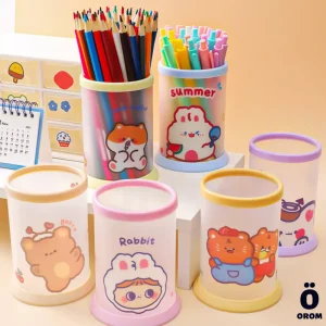 Kawaii Acrylic Pen Holder