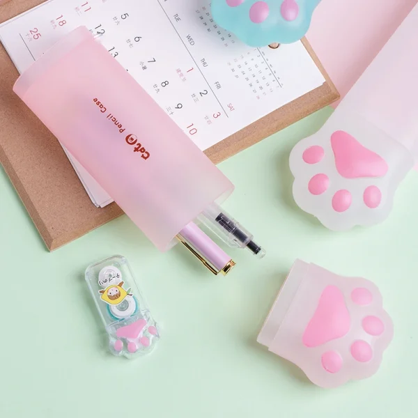 Cute Cat Paw Pencil Case - Image 2