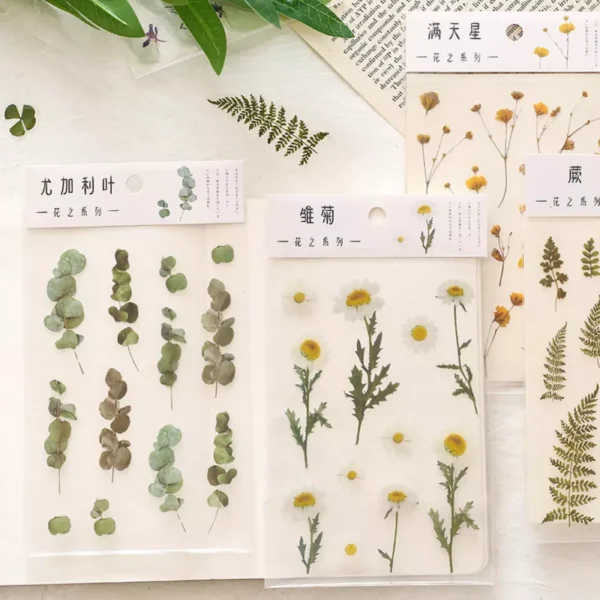 Flowers Leaves Plants Deco Stickers - Image 2