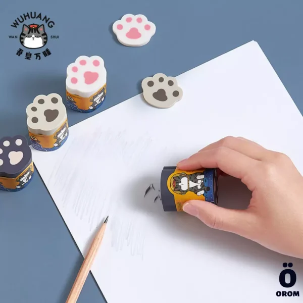 Cute Cat Paw Erasers - Image 2
