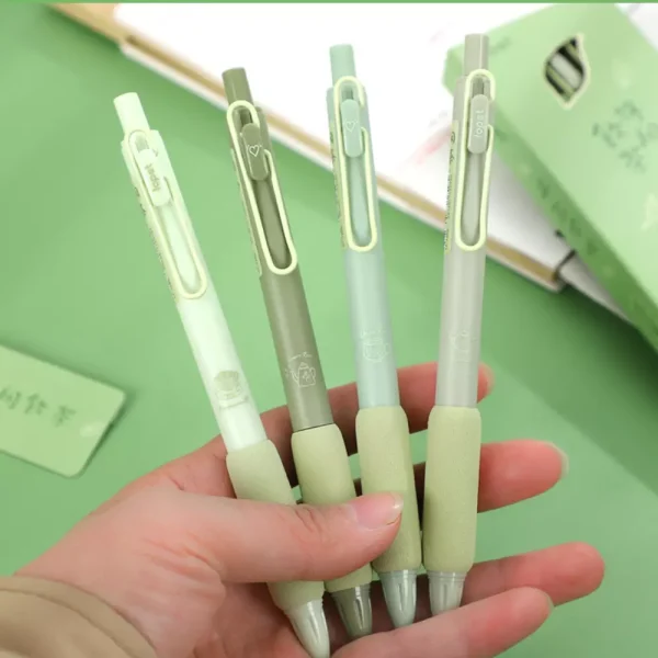 Green Tea Gel Ink Pen Set - Image 2