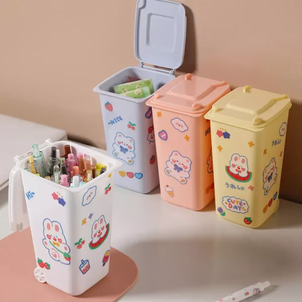 Mini Desktop Trash Can - Image 2