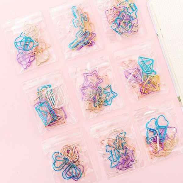 Colourful Metallic Paper Clips - Image 2