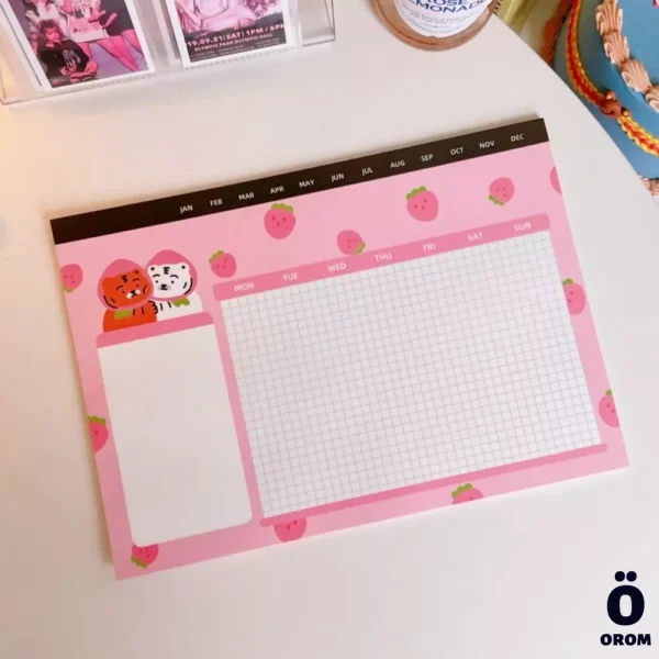 Cute Tiger Grid Memopads - Image 5