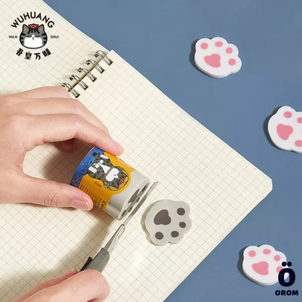 Cute Cat Paw Erasers - Image 3