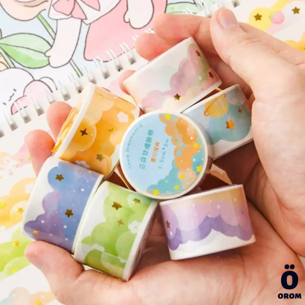 Kawaii Cloud Washi Tape - Image 3