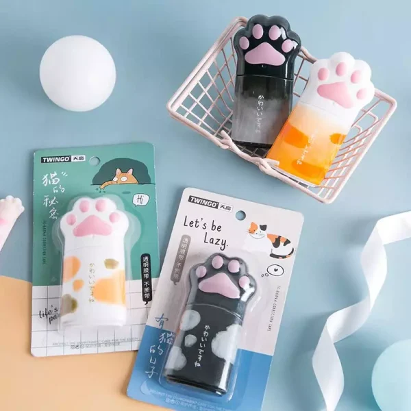 Kawaii Cat Claw Correction Tape - Image 3