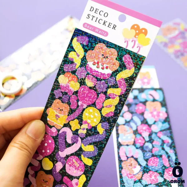 Bear Ribbon Deco Sticker - Image 4