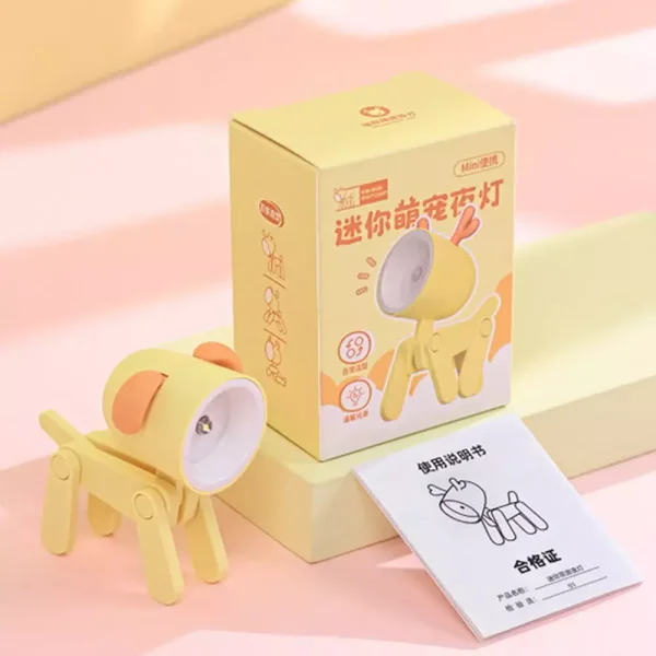 Cute Puppy Dog Mini Desk Lamp - Image 4