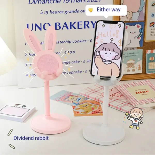 Cute Rabbit Phone Holder - Image 2