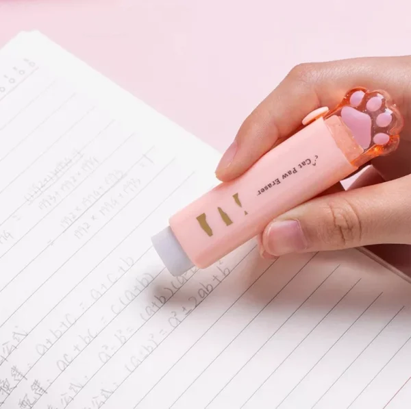 Kawaii Cat Paw Erasers - Image 4