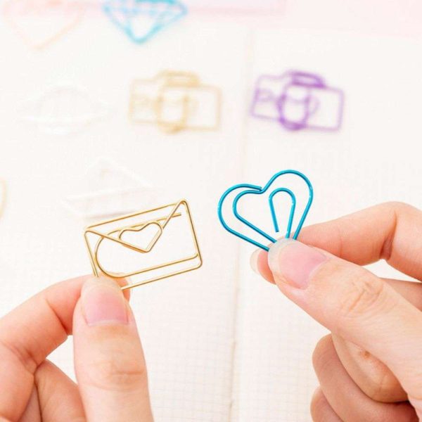 Colourful Metallic Paper Clips - Image 4