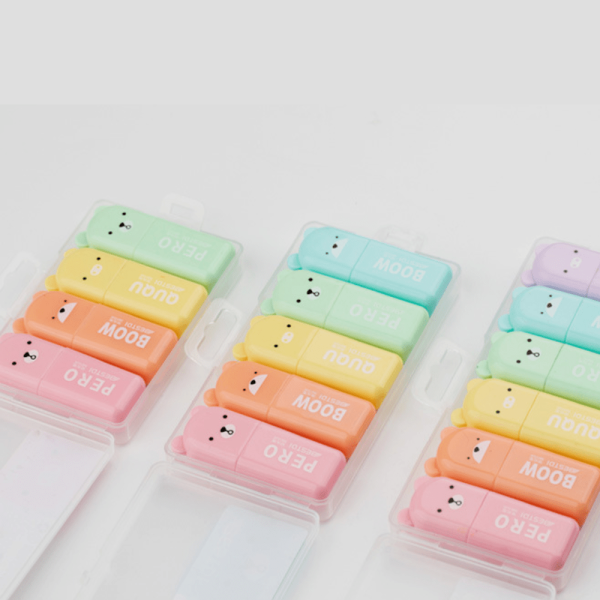 Cute Mini Bear Highlighter Sets - Image 5
