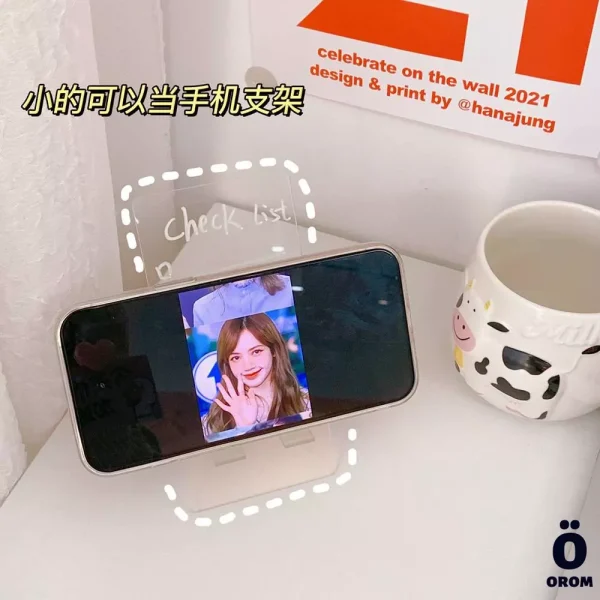 Transparent Acrylic Memo Board - Image 4