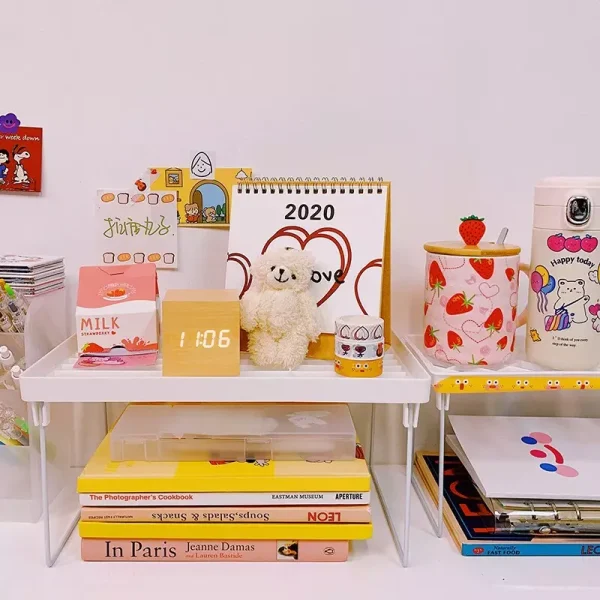 Foldable Desktop Storage Rack - Image 5