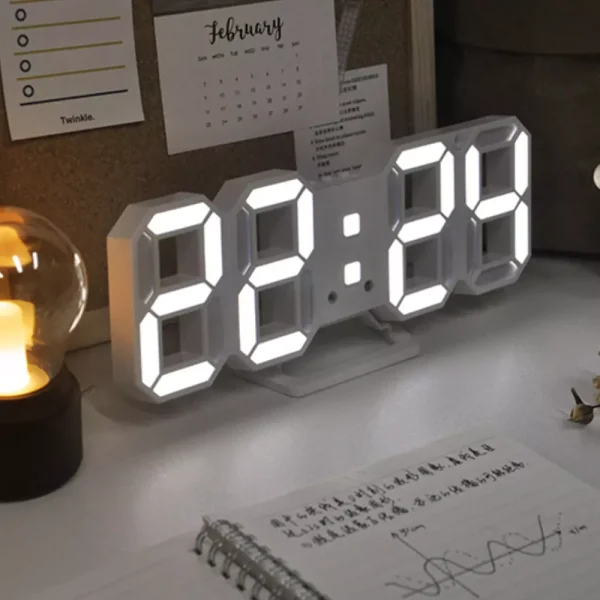 LED Digital Alarm Clock - Image 4