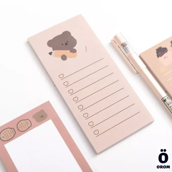 Cookie Bear Memo Pad - Image 5