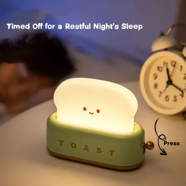 Cute Toast Lamp Night Light - Image 5