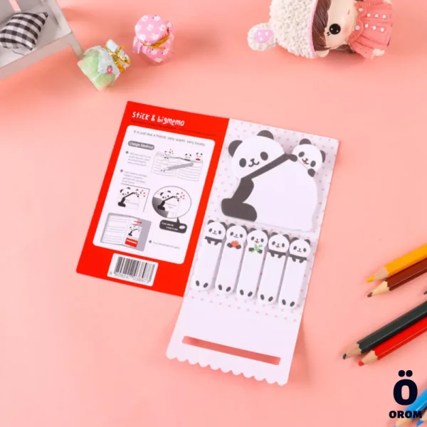 Cute Animal Sticky Notes & Bookmarks - Image 5
