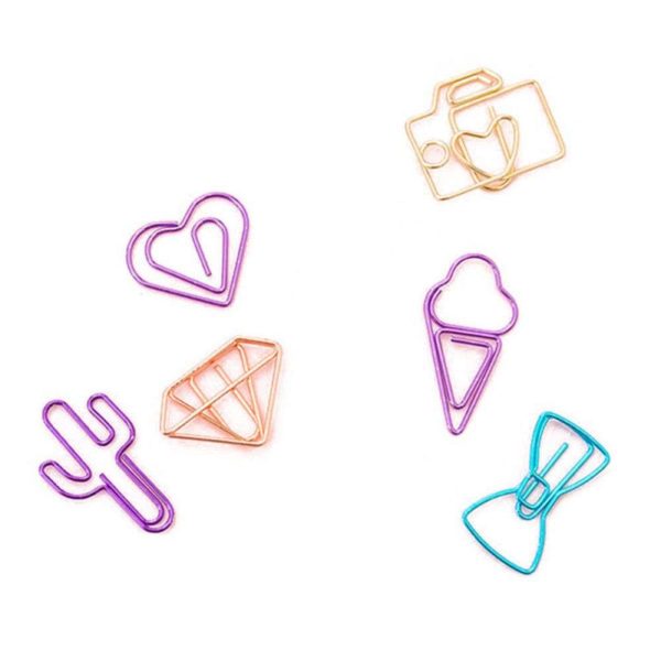 Colourful Metallic Paper Clips - Image 5