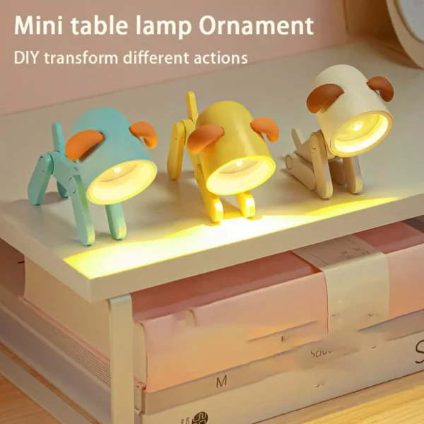 Cute Puppy Dog Mini Desk Lamp - Image 6