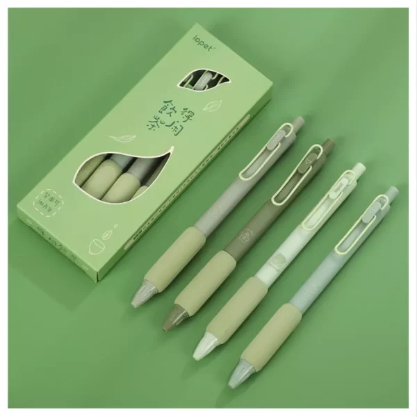 Green Tea Gel Ink Pen Set - Image 6