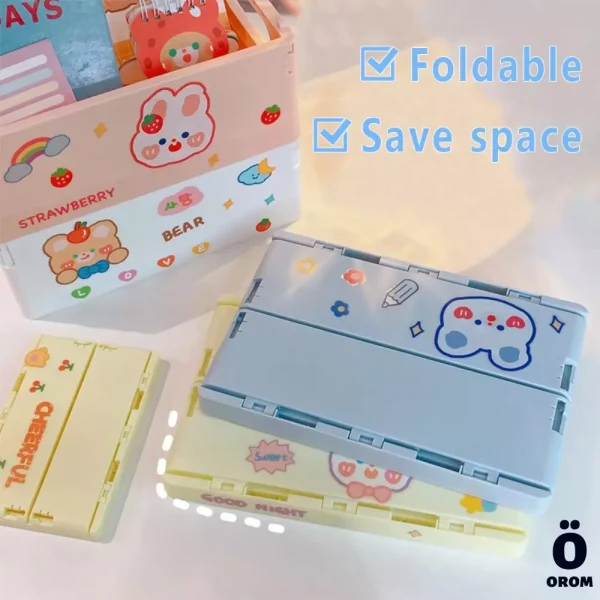 Kawaii Folding Storage Crates - Image 6