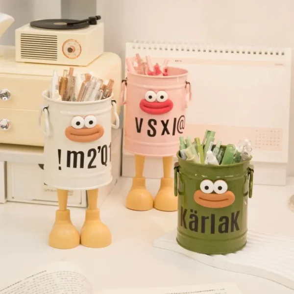 Kawaii Funny Face Pen Holder