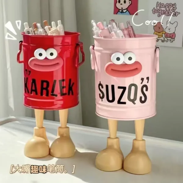 Kawaii Funny Face Pen Holder - Image 2