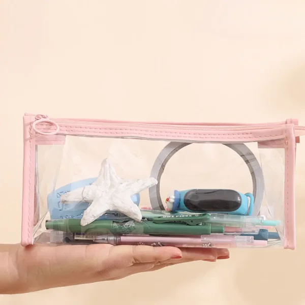 Kawaii Transparent Pencil Case - Image 5