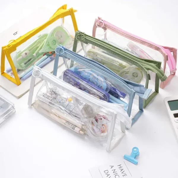 Kawaii Transparent Pencil Case - Image 6