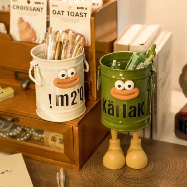 Kawaii Funny Face Pen Holder - Image 5
